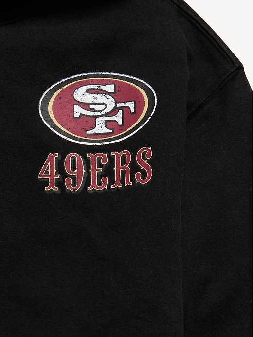 Image number 3 showing, NFL™ San Francisco 49ers™ Oversized Pullover Hoodie for Boys