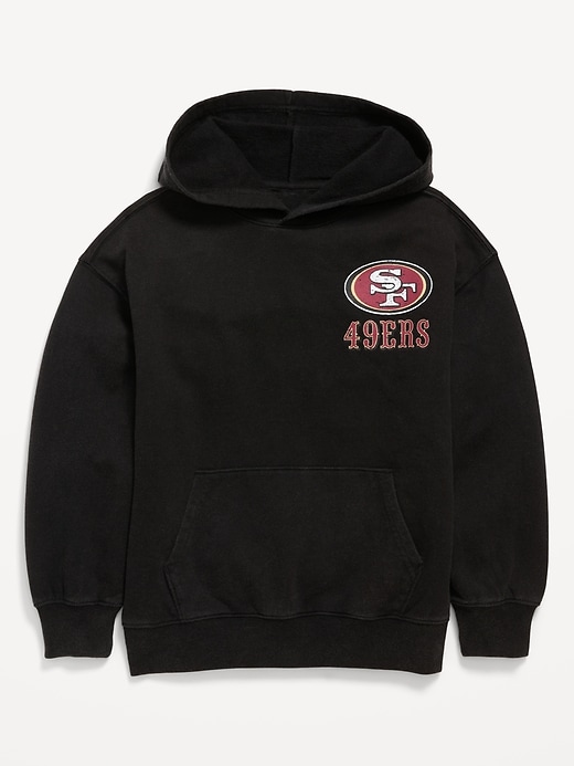 Image number 2 showing, NFL™ San Francisco 49ers™ Oversized Pullover Hoodie for Boys