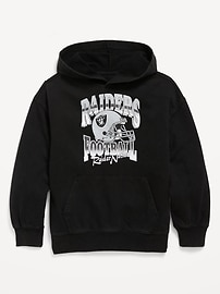 Image number 2 showing, NFL™ Las Vegas Raiders™ Oversized Pullover Hoodie for Boys