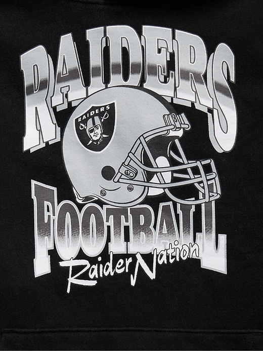 Image number 3 showing, NFL™ Las Vegas Raiders™ Oversized Pullover Hoodie for Boys