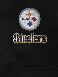 Image number 3 showing, NFL™ Pittsburgh Steelers™ Oversized Pullover Hoodie for Boys