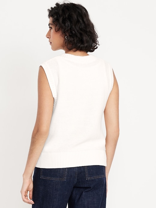 Image number 2 showing, Wool-Blend Cable-Knit Vest