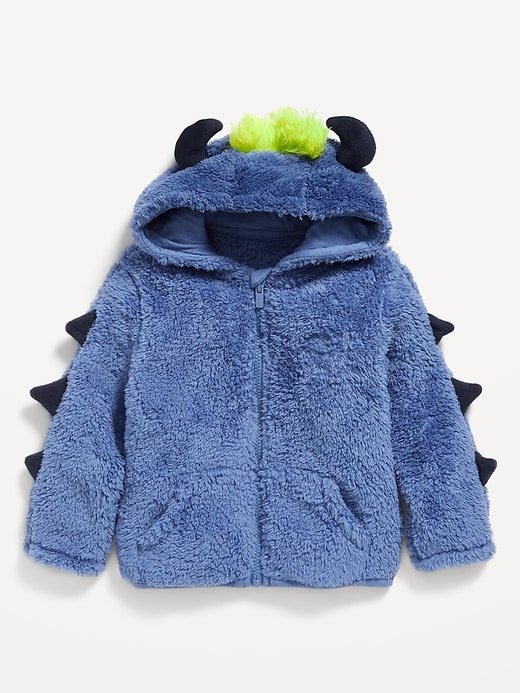 Image number 2 showing, Critter Hooded Jacket for Toddler Boys