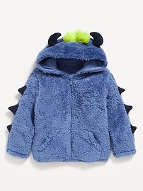 Image number 2 showing, Critter Hooded Jacket for Toddler Boys