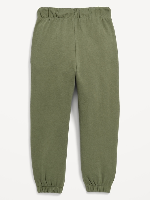 Cinched-Hem Jogger Sweatpants for Toddler Boys