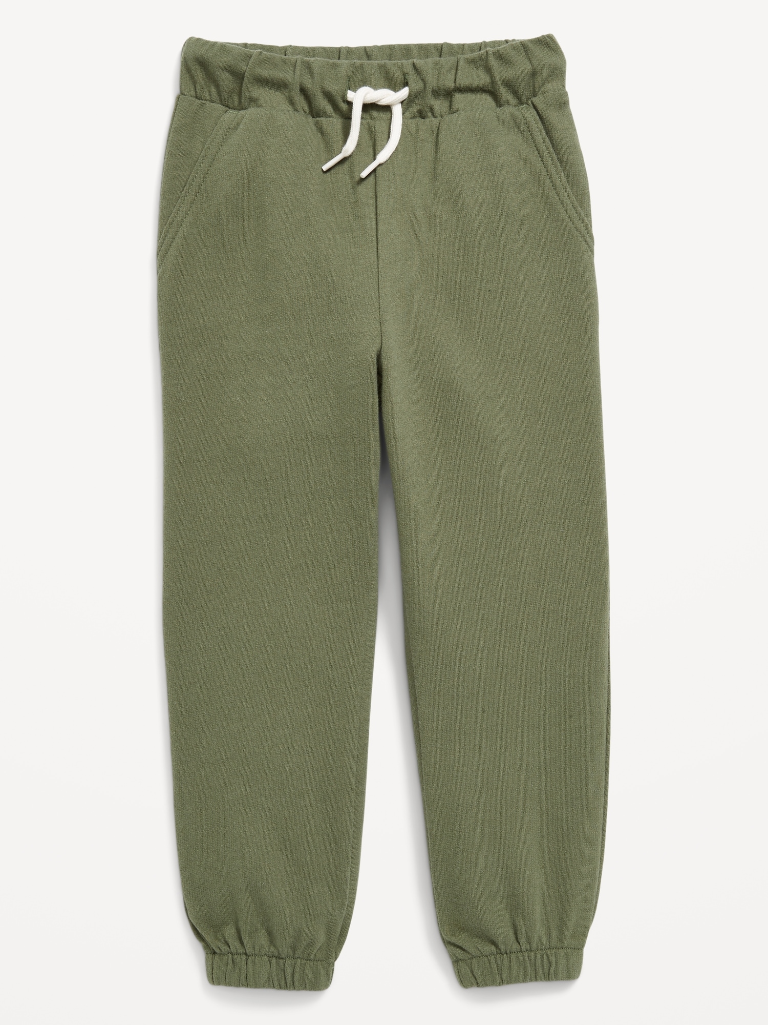 Cinched-Hem Jogger Sweatpants for Toddler Boys