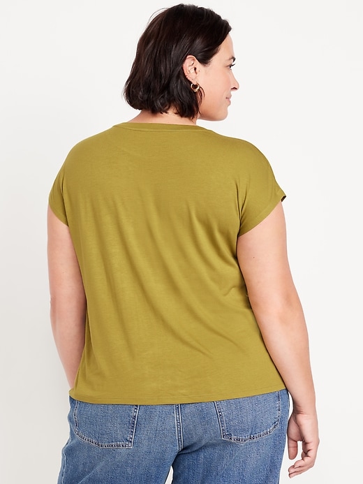 Image number 5 showing, Luxe Dolman T-Shirt