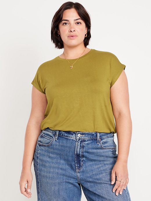 Image number 4 showing, Luxe Dolman T-Shirt