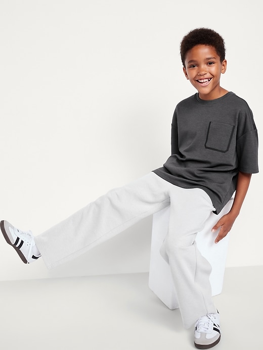Image number 1 showing, Dynamic Fleece Straight-Leg Sweatpants for Boys