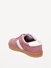 Image number 4 showing, Faux-Suede Lace-Up Sneakers for Girls