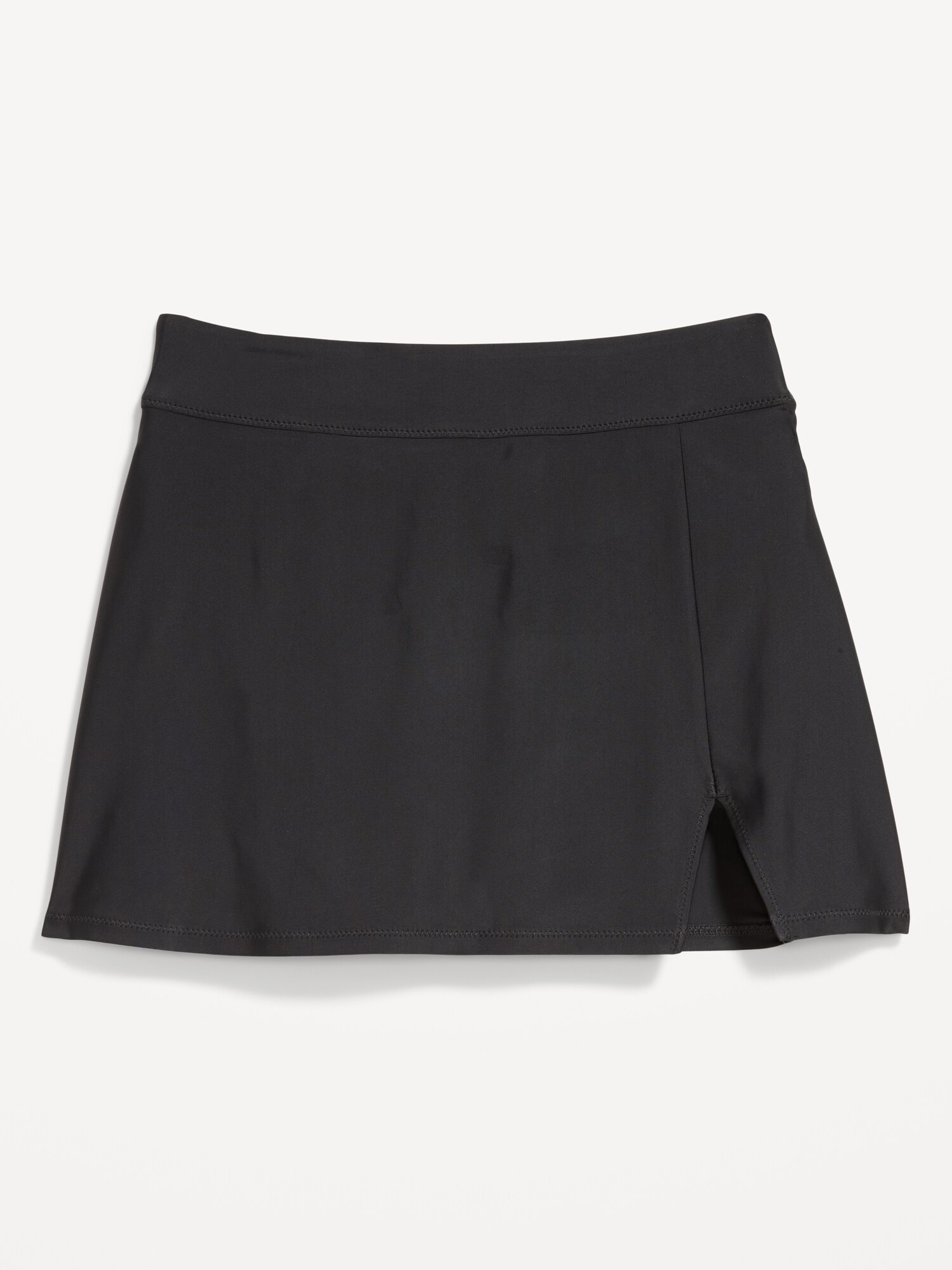 Женская юбка Old Navy High-Waisted Matte Swim Skirt, цвет: Чёрный — фото 2