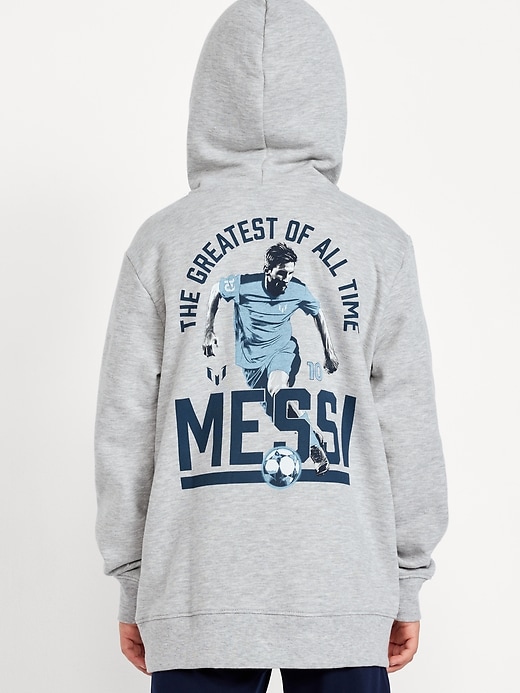 Image number 2 showing, Messi™ Graphic Pullover Hoodie for Boys