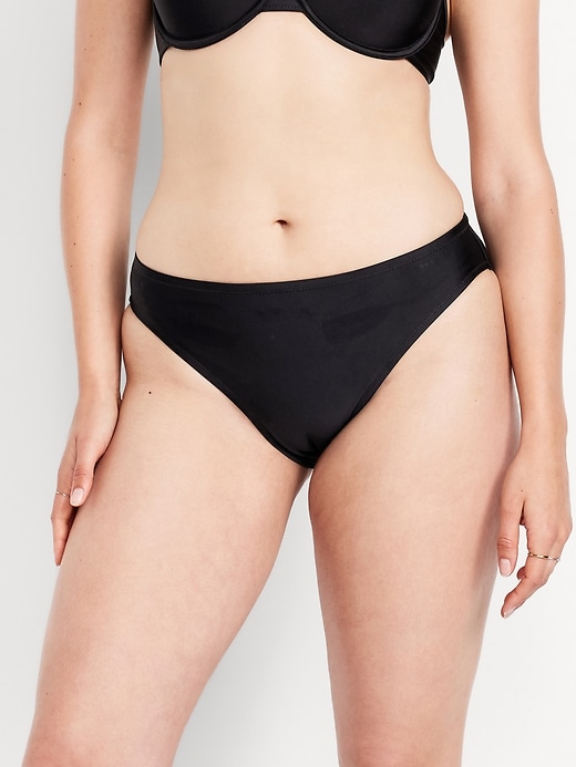 Image number 5 showing, Mid-Rise Bikini Swim Bottoms