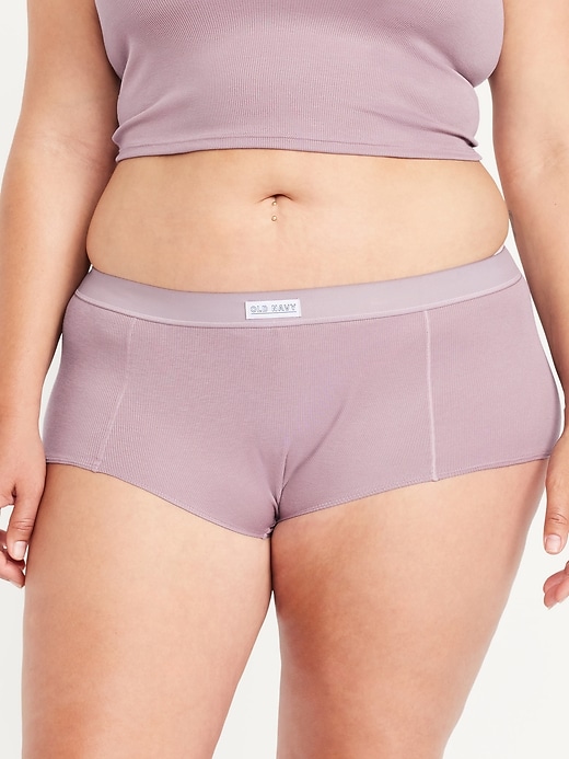Image number 5 showing, Ribbed Hipster Underwear
