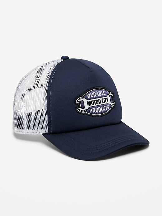 Image number 1 showing, Graphic Trucker Cap for Men