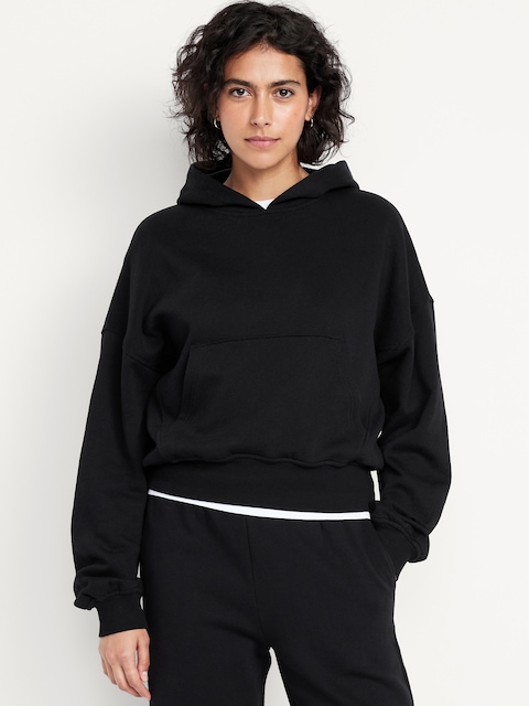 SoComfy Oversized Pullover Hoodie Sweatshirt - Black Jack
