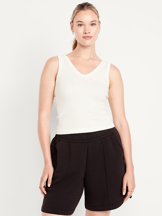 Image number 3 showing, Exhale Seamless Fitted Rib Tank