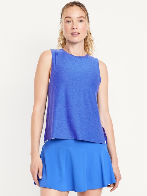 CloudMotion Tank Top - Crayon Blue