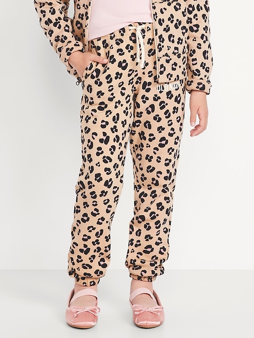 Image number 1 showing, Logo-Graphic Jogger Sweatpants for Girls