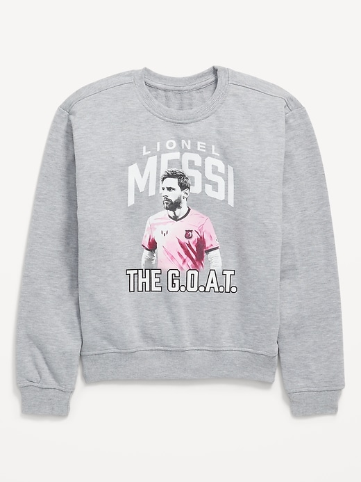 Image number 2 showing, Messi™ Graphic Crew-Neck Sweatshirt for Boys