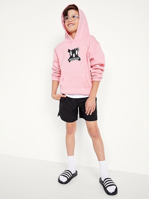 Image number 1 showing, Messi™ Graphic Pullover Hoodie for Boys