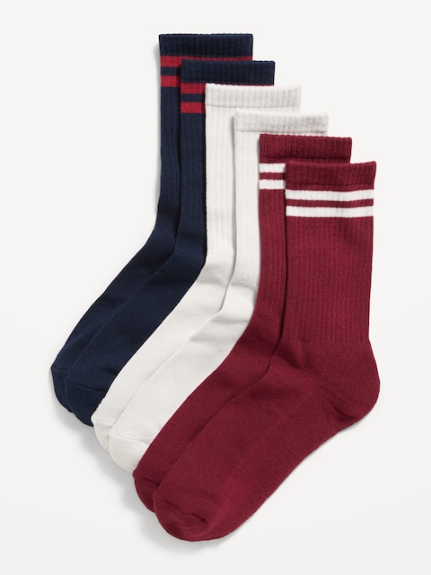 Tube Socks 3-Pack - Red Red Wine
