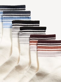 Image number 2 showing, Athletic Quarter Crew Sock 3-Pack for Women