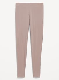 Image number 3 showing, High-Waisted Jersey Fashion Layering Leggings