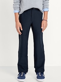 Image number 1 showing, School Uniform Quick-Dry Tech Straight Leg Pants for Boys