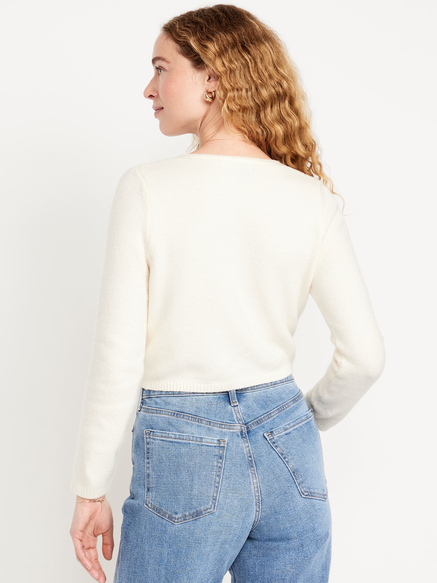 SoSoft Twist-Front Sweater