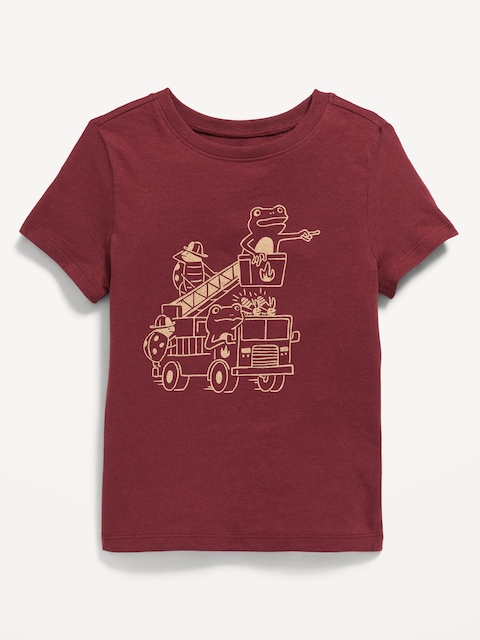 Short-Sleeve Unisex Graphic T-Shirt for Toddler - Clove
