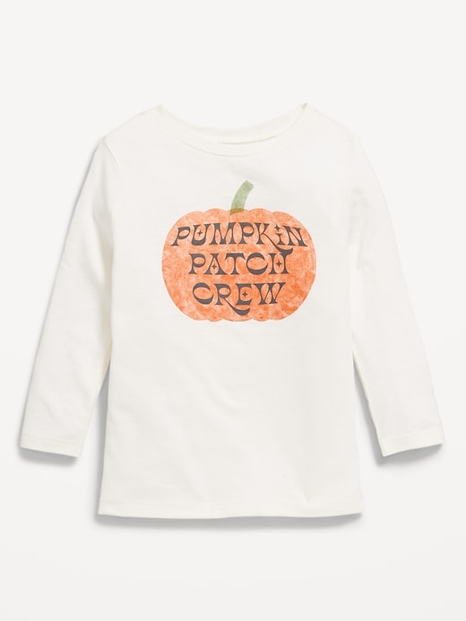 Image number 1 showing, Long-Sleeve Unisex Graphic T-Shirt for Toddler