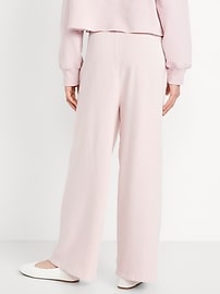 Image number 2 showing, Baggy Fleece Straight-Leg Sweatpants for Girls