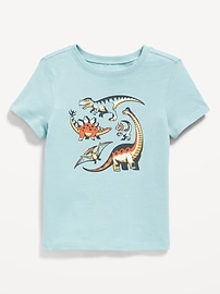 Image number 1 showing, Short-Sleeve Unisex Graphic T-Shirt for Toddler