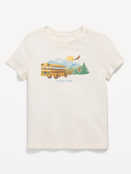 Image number 1 showing, Short-Sleeve Unisex Graphic T-Shirt for Toddler