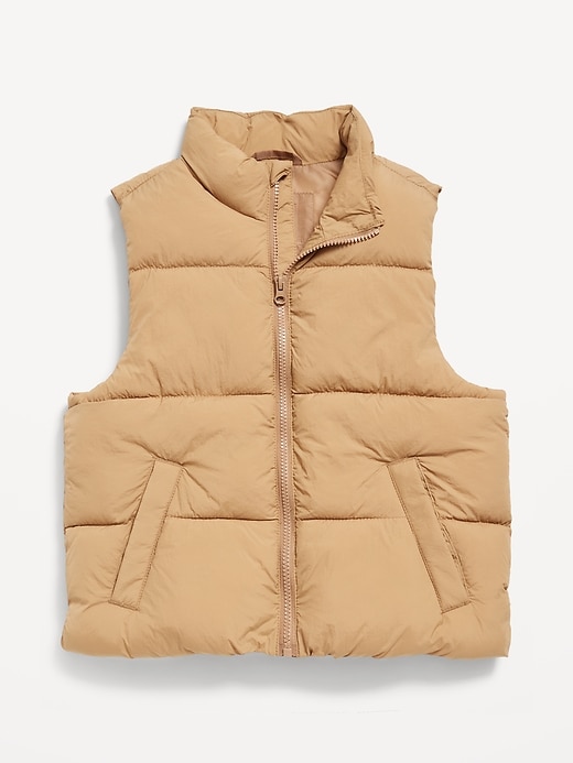Image number 2 showing, Water-Resistant Quilted Puffer Vest for Boys