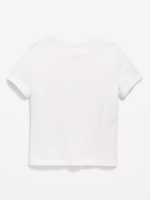 Image number 2 showing, Short-Sleeve Graphic T-Shirt for Toddler Girls