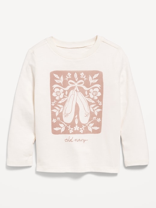 Long-Sleeve Graphic T-Shirt for Toddler Girls