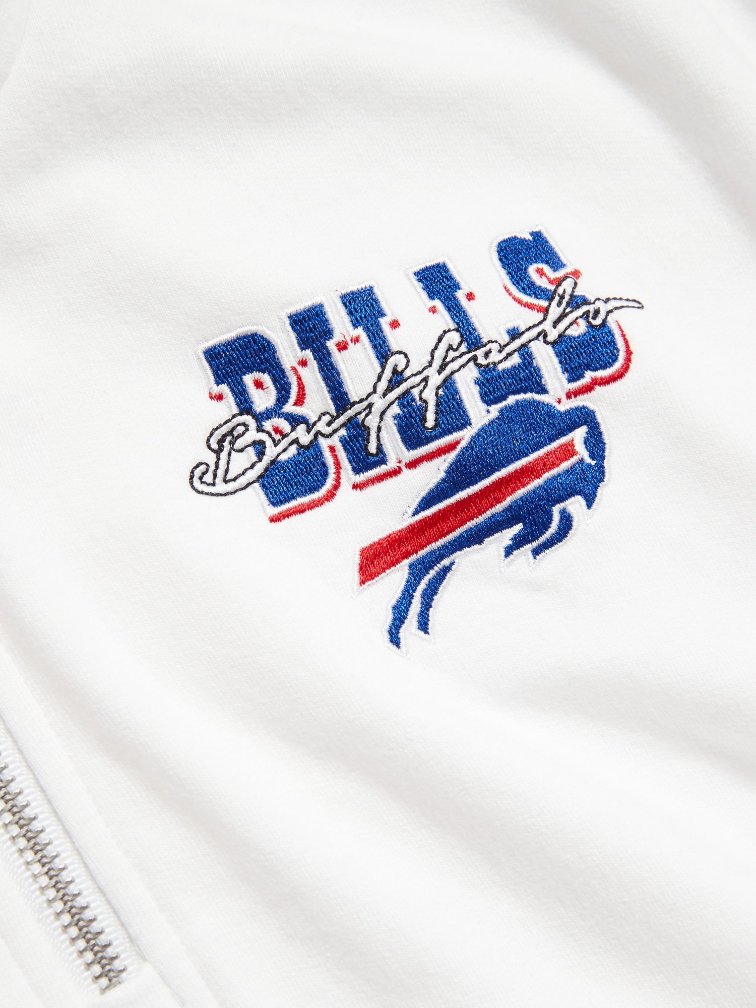 Buffalo Bills Oversized Half-Zip Sweatshirt
