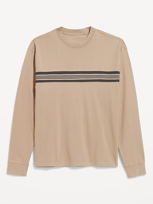 Image number 4 showing, Heavyweight Chest-Stripe T-Shirt