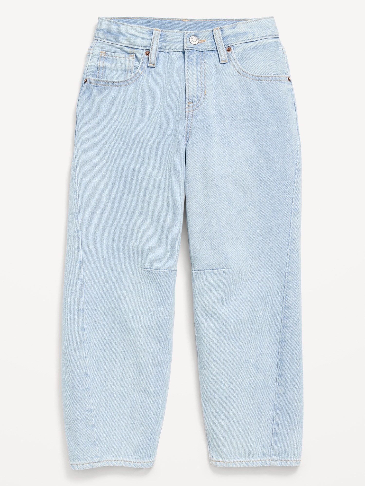 Super Baggy Barrel-Leg Jeans for Girls
