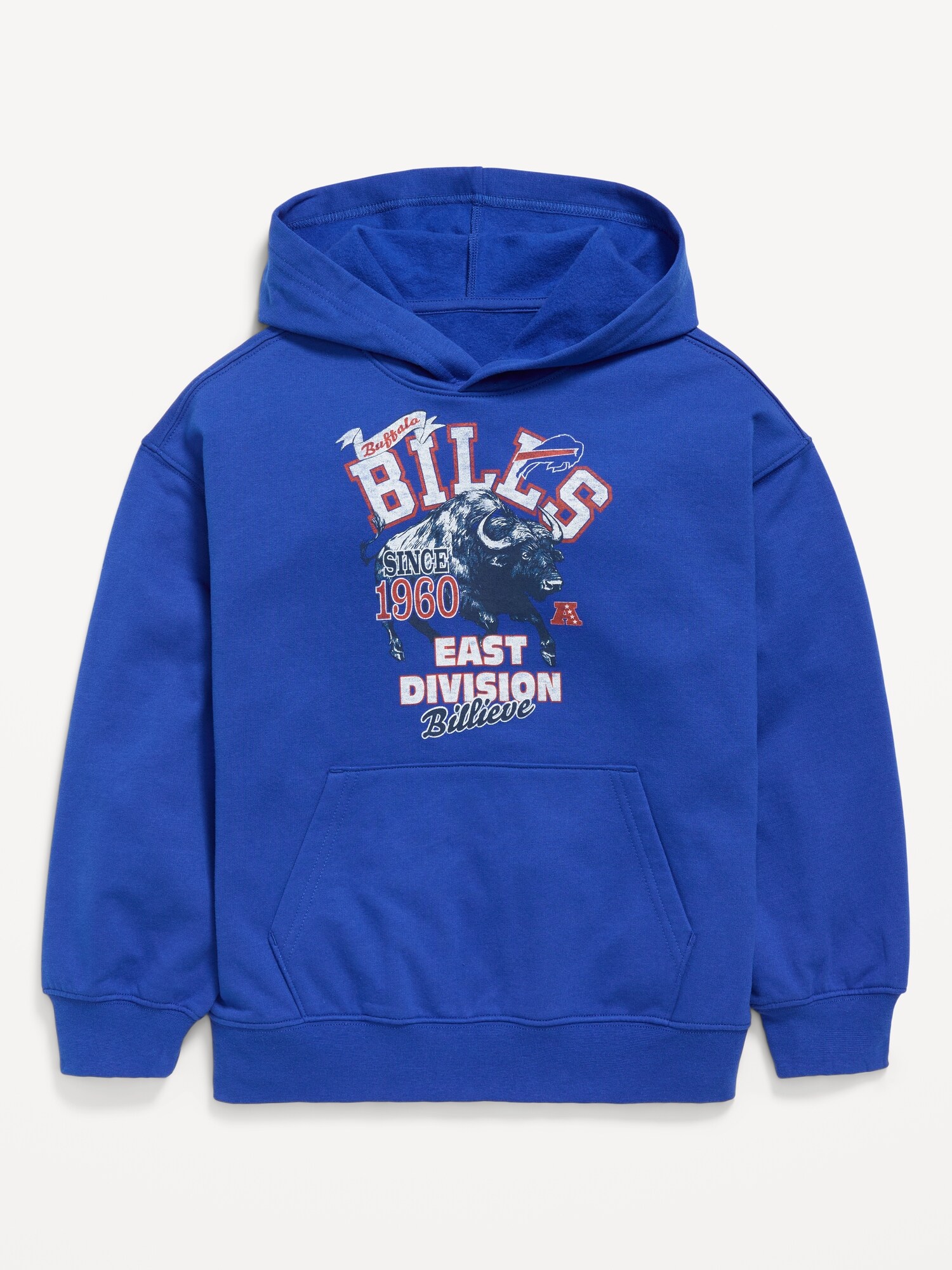 Худи Old Navy San Francisco 49ers Oversized Pullover для мальчиков, цвет: Buffalo Bills — фото 2
