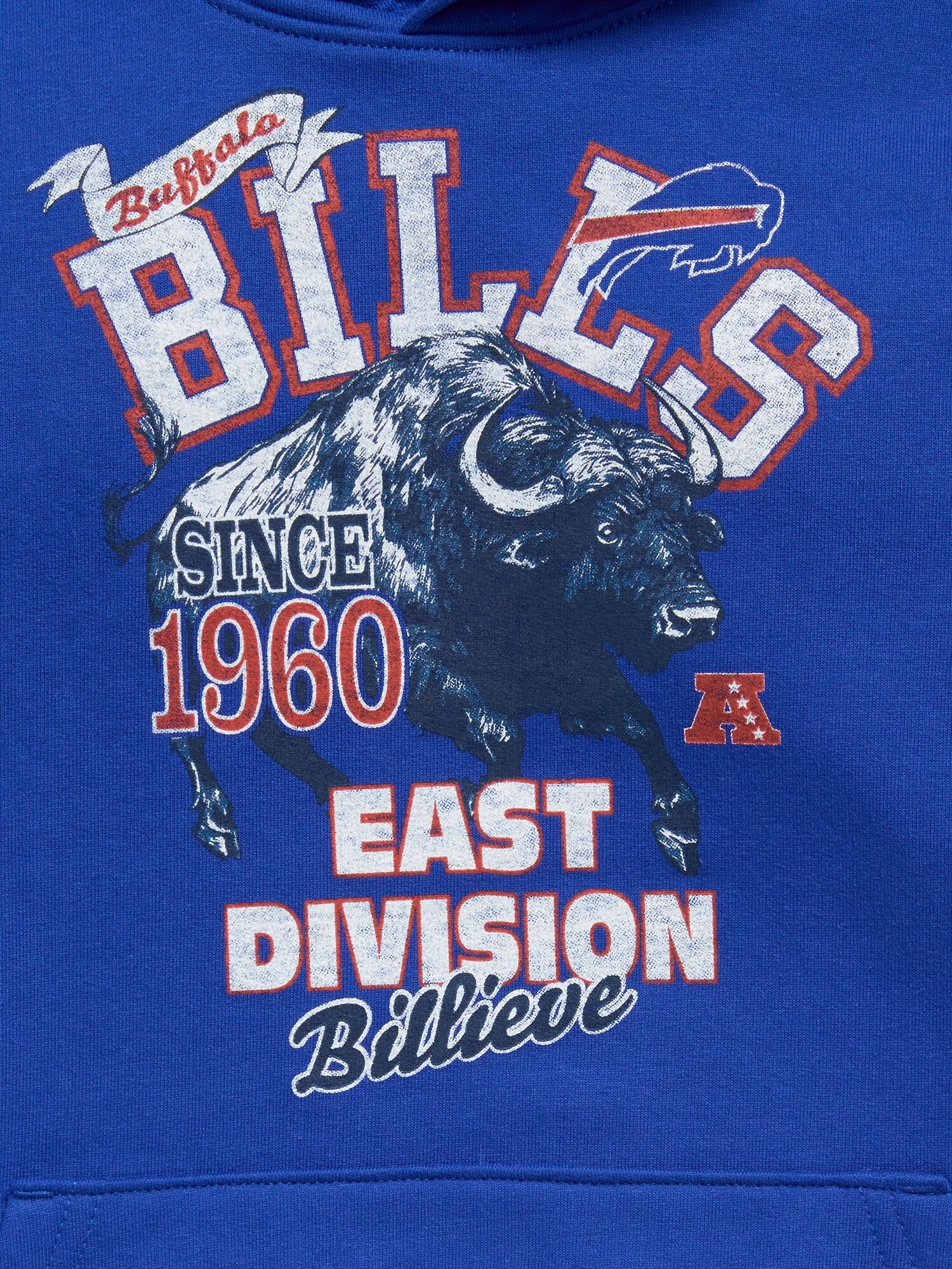 Худи Old Navy San Francisco 49ers Oversized Pullover для мальчиков, цвет: Buffalo Bills — фото 3