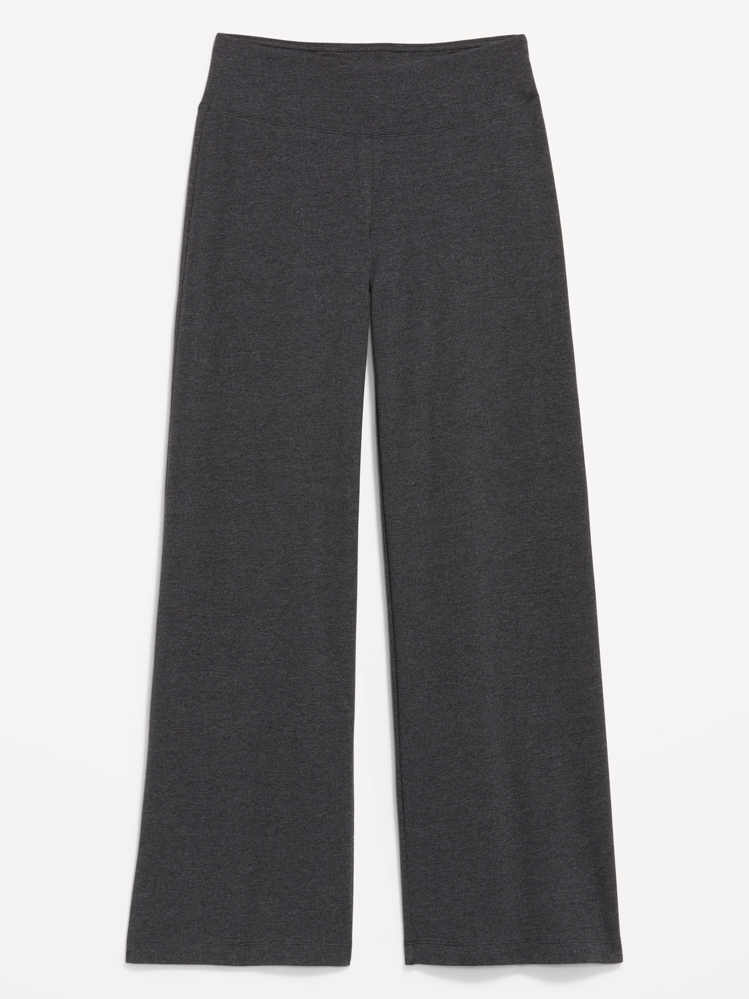 Mid-Rise Jersey Super Wide-Leg Leggings