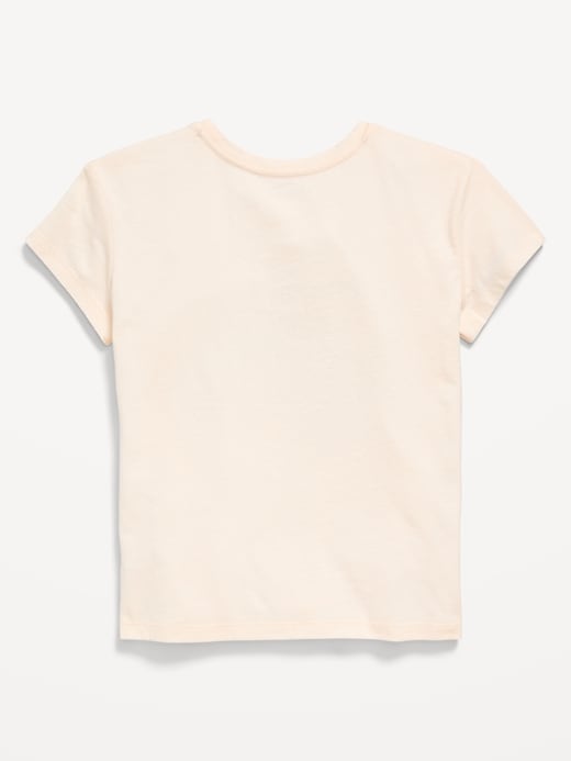 Image number 2 showing, Short-Sleeve Graphic T-Shirt for Girls