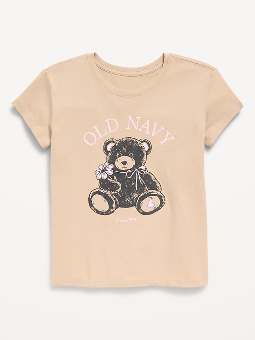 Image number 1 showing, Short-Sleeve Logo-Graphic T-Shirt for Girls