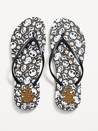 Image number 1 showing, Disney© Halloween Flip-Flop Sandals (Partially Plant-Based)