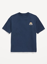 Image number 1 showing, Oversized Short-Sleeve Graphic T-Shirt for Boys