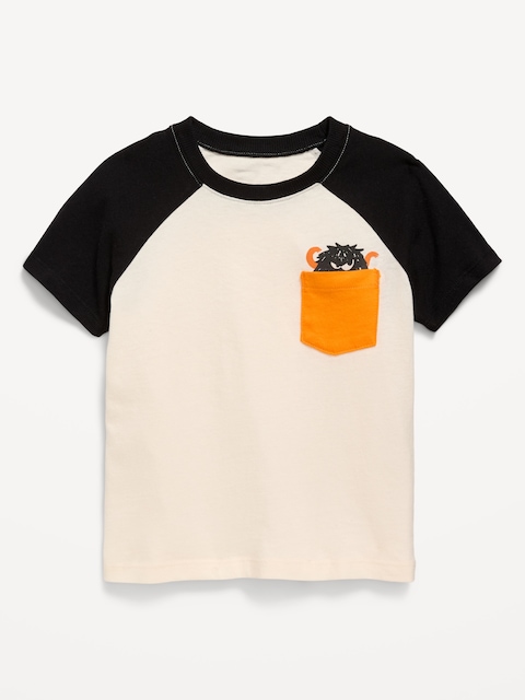 Short-Sleeve Pocket T-Shirt for Toddler Boys