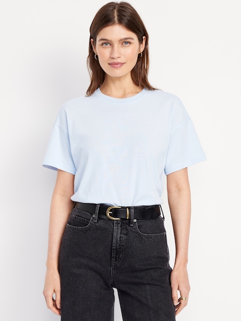 Vintage Crew-Neck T-Shirt - Contrail